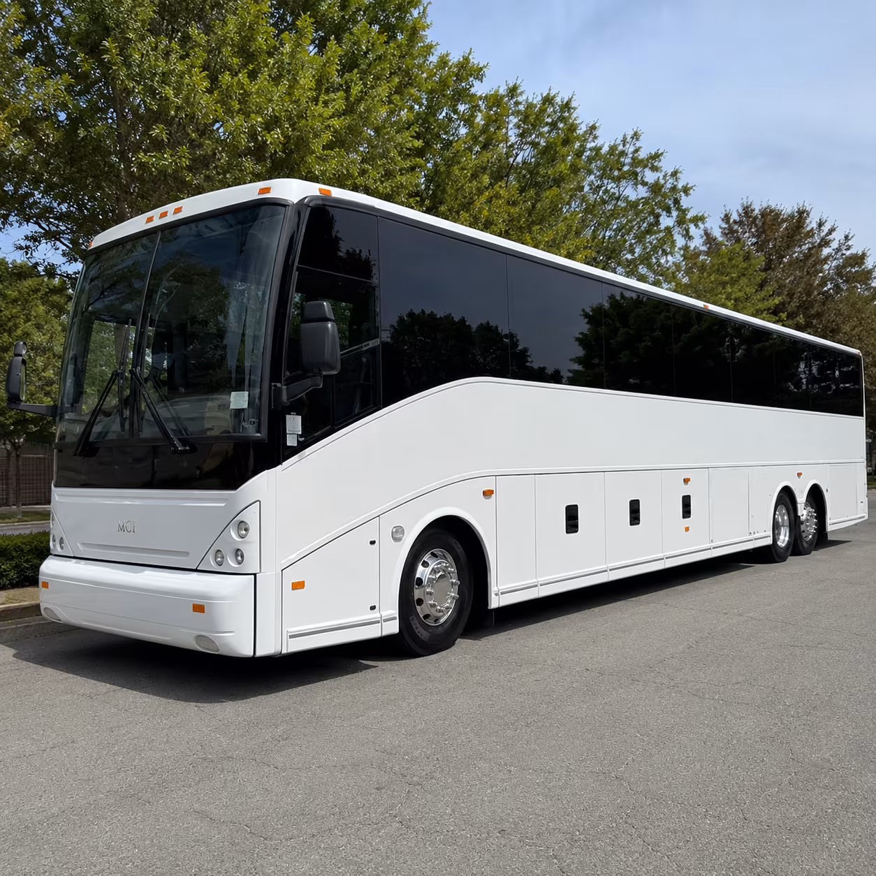 newark airport charter bus rental