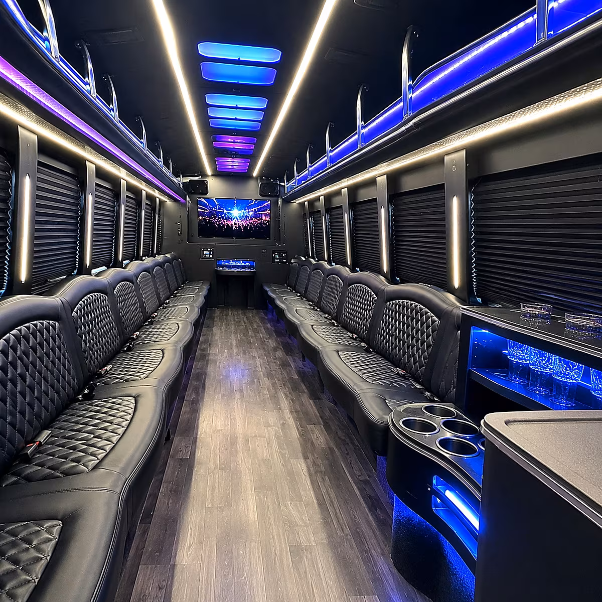 newark corporate party bus rental