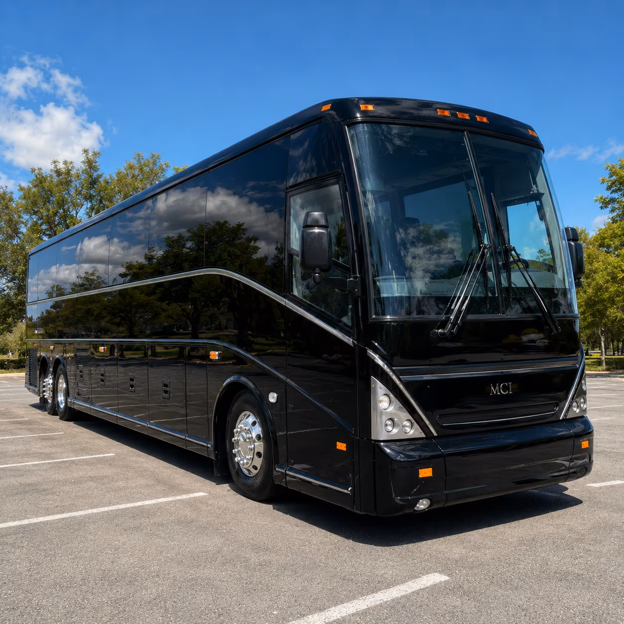 newark private event charter bus rental
