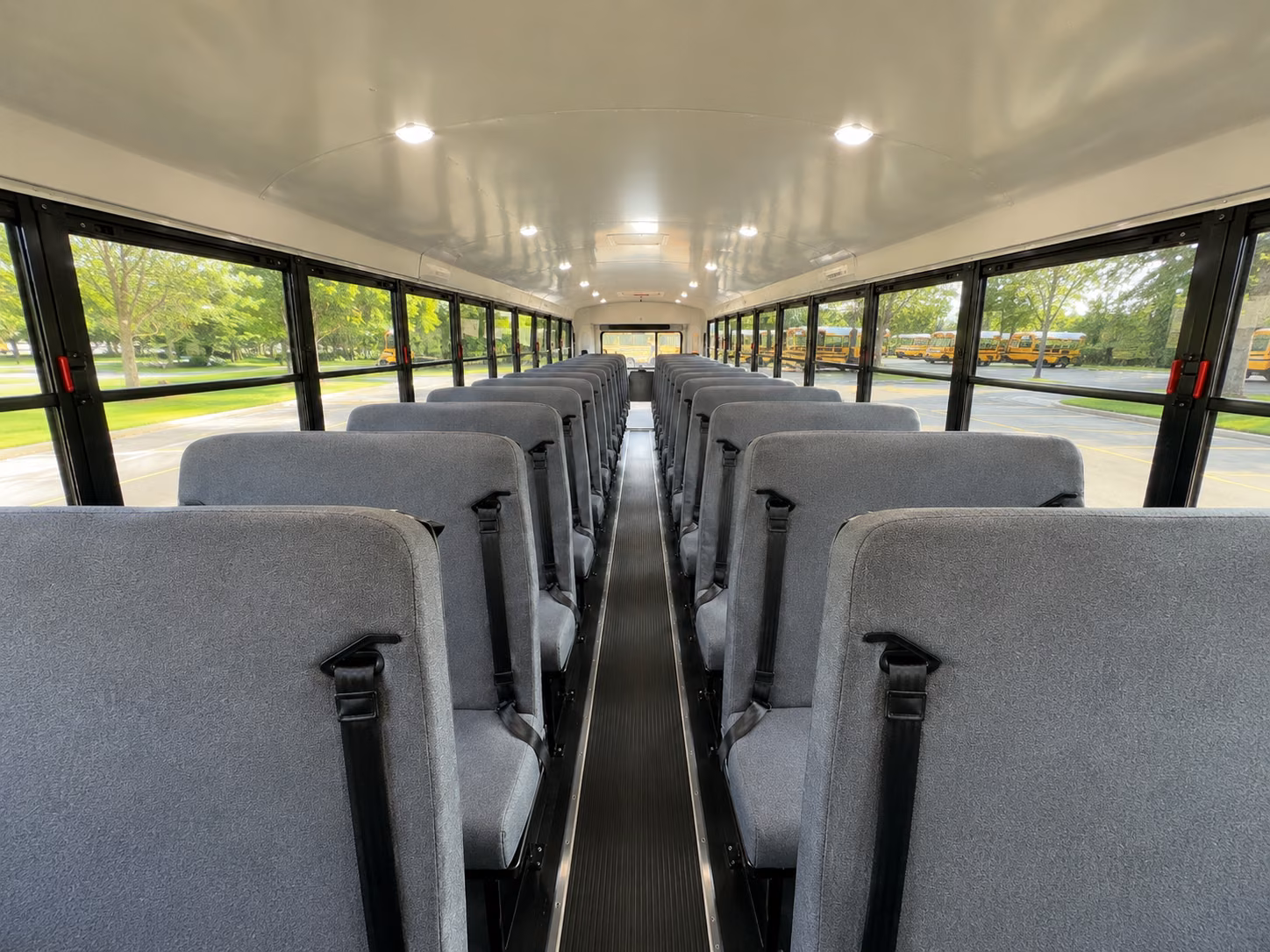 newark religious group transportation onboard seating