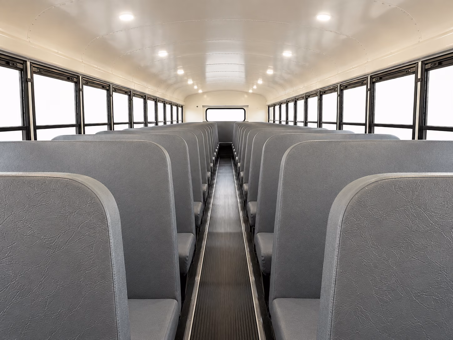 newark school bus interior