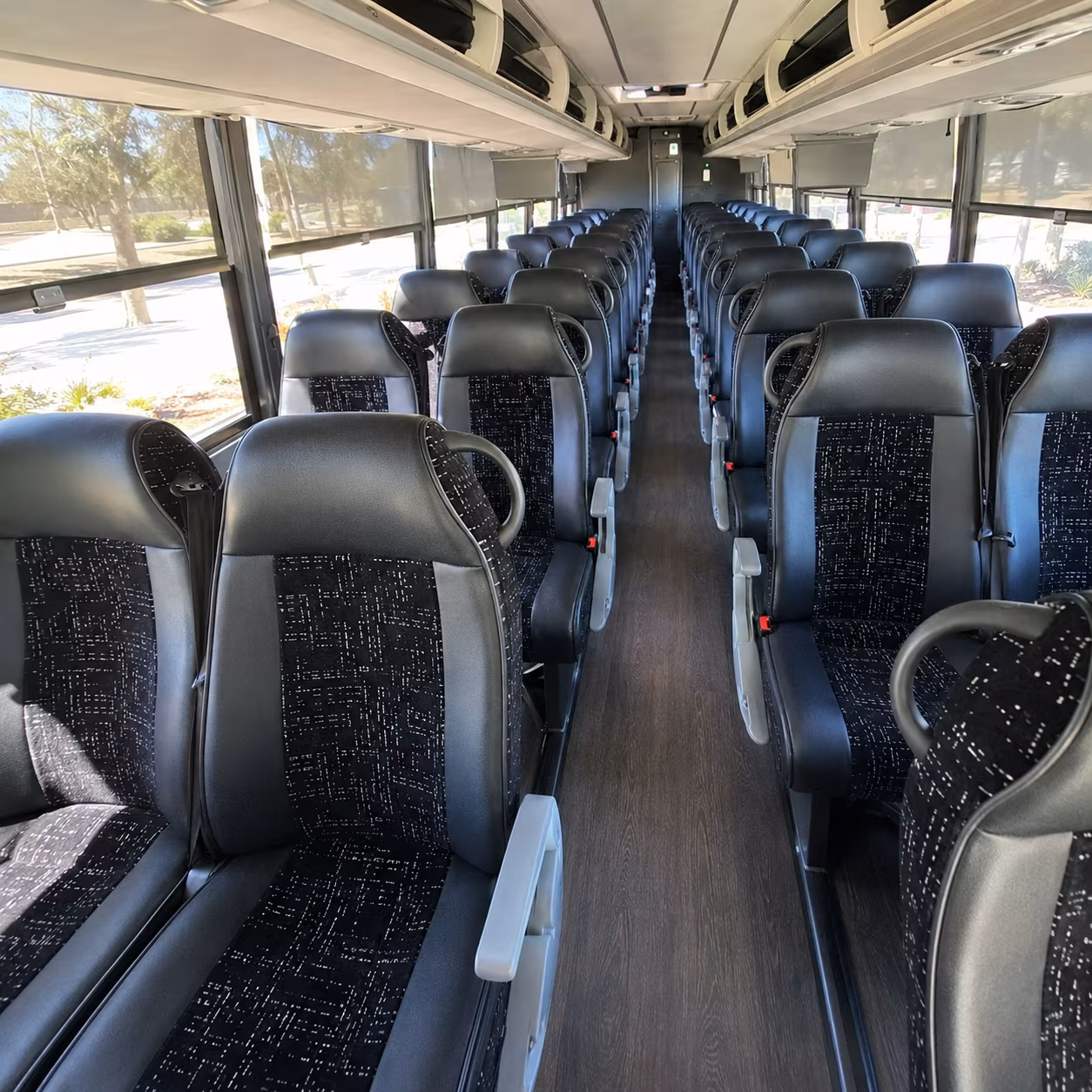 newark sporting event charter bus rental