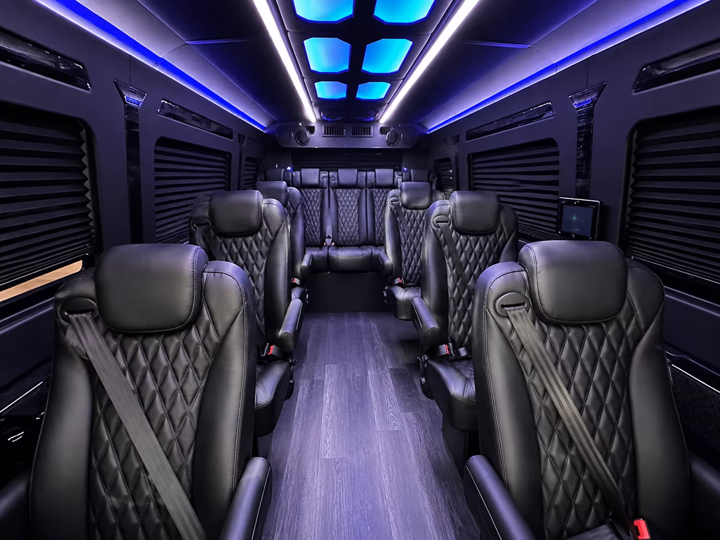 newark sprinter van with driver inside