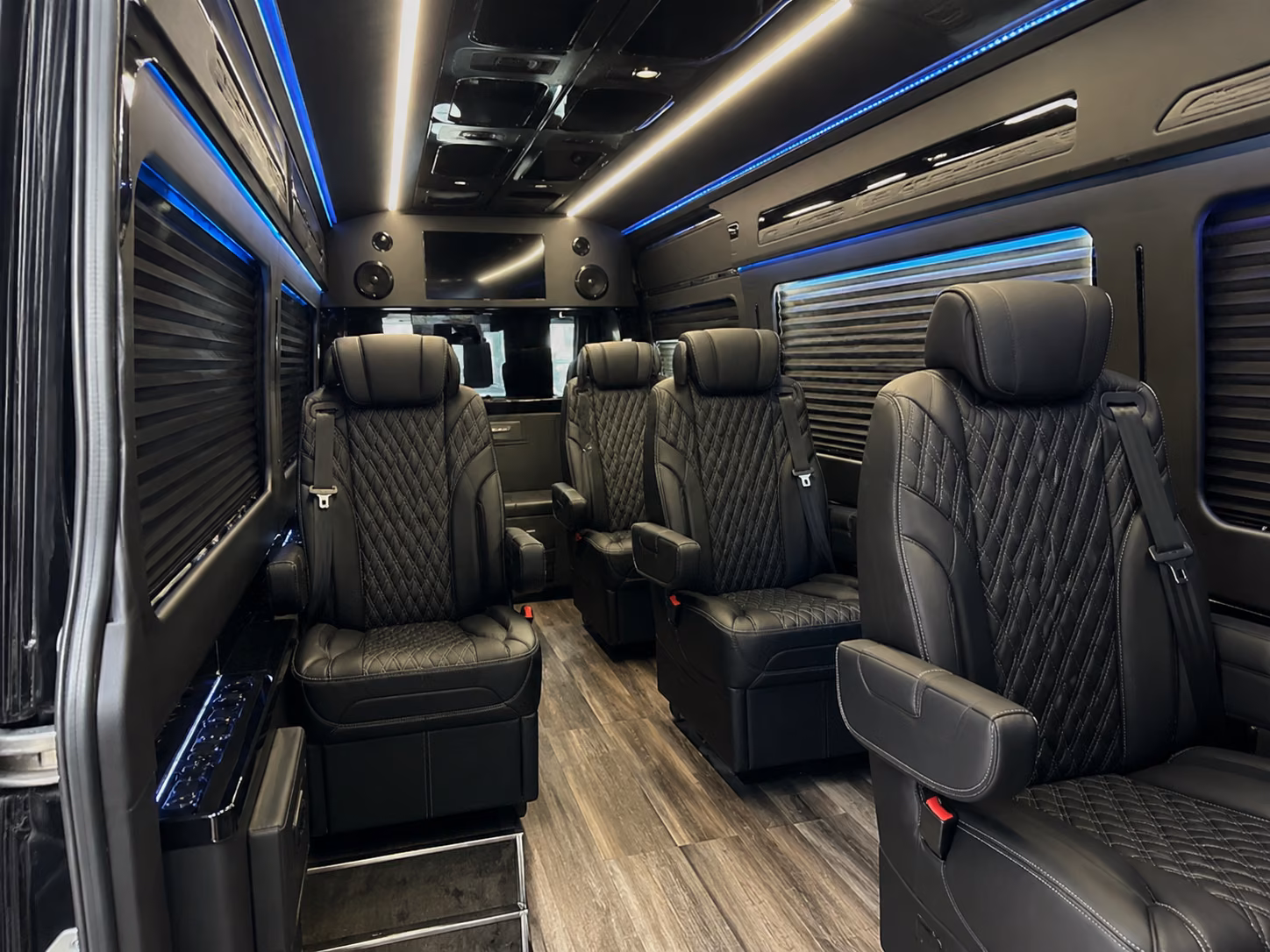 newark sprinter van with driver interior